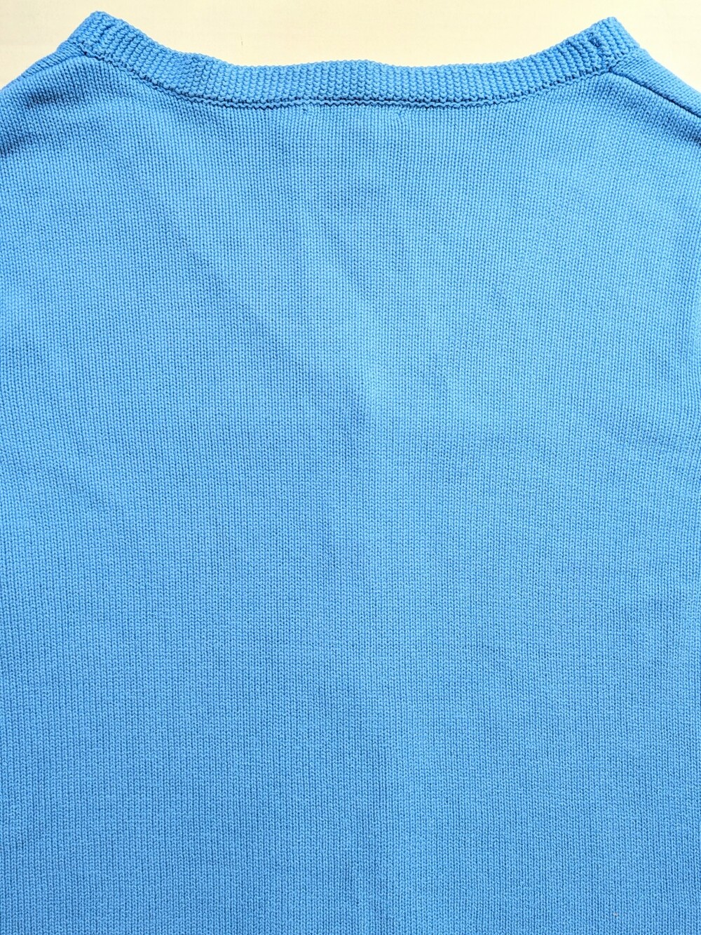 Vintage Cotton Northern Reflection Cornflower Blue Knit Cardigan - Picture 12 of 12